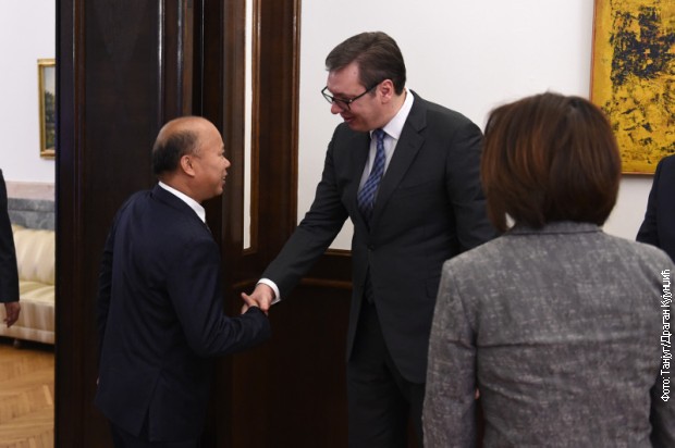 Председник Србије са представницима кинеске компаније заинтересоване за РТБ Бор