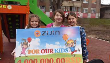 Serbia Zijin Copper помогла изградњу модерног дечијег игралишта „Црвенкапа“ у Бору